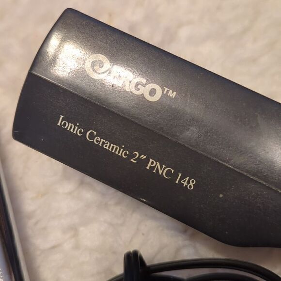 ERGO ProSleeker 2” Tourmaline Ceramic Hair Straightener Iron,Conair CB600 iron - Picture 2 of 10